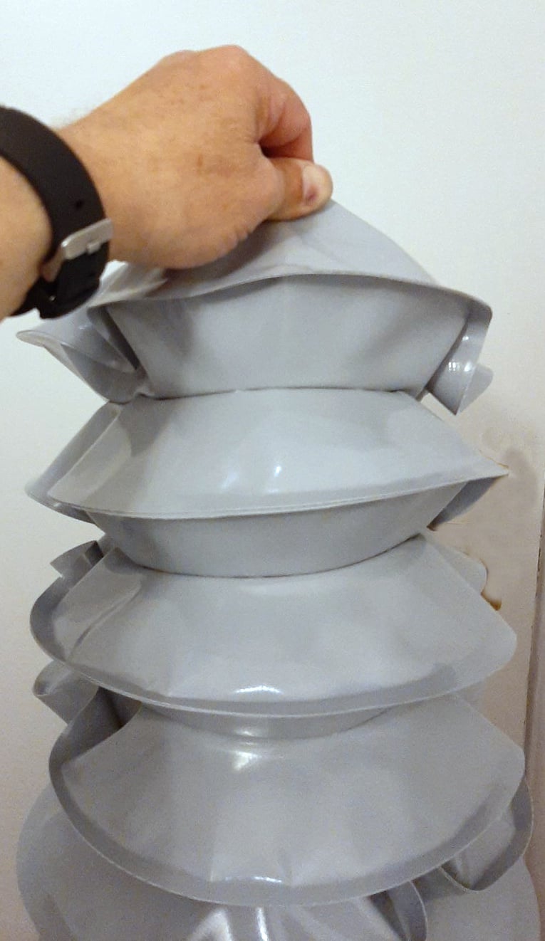 Osłona o dużej średnicy